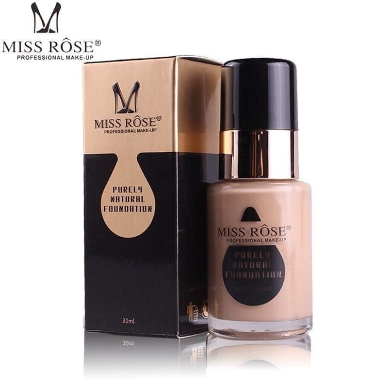 Miss Rose Purely Natural Liquid Foundation