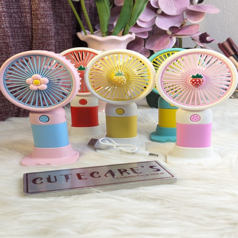 Mini Fan Multifunctional Rechargeable Summer Handheld Mini Fan