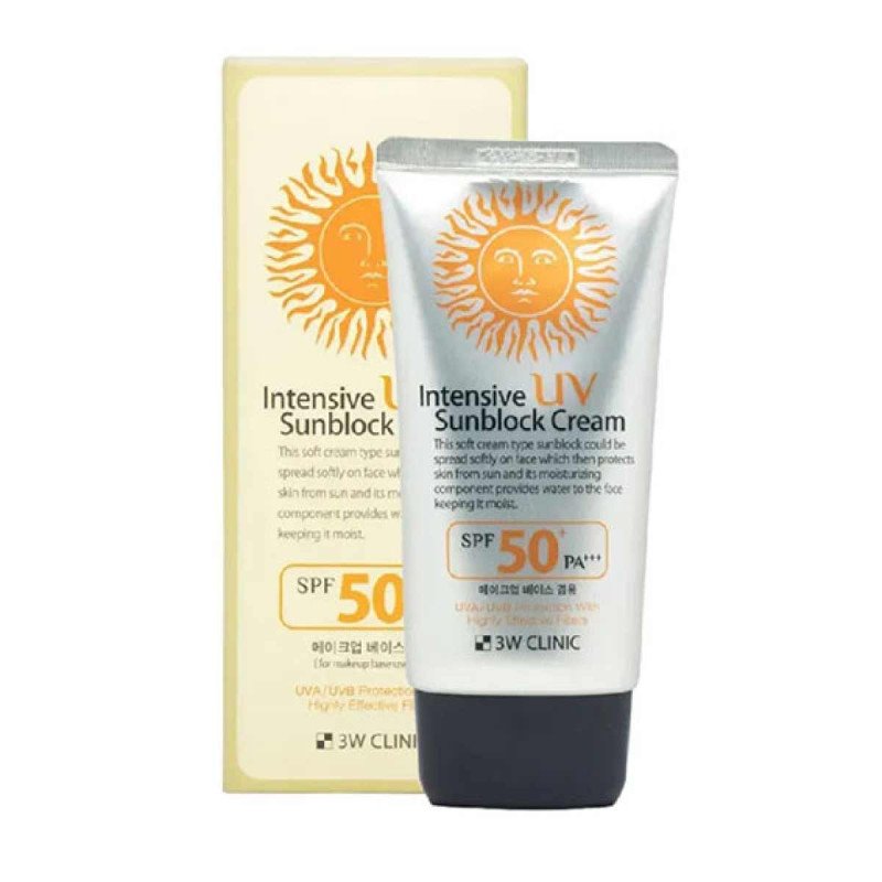 3W Clinic Intensive UV Sunblock Cream