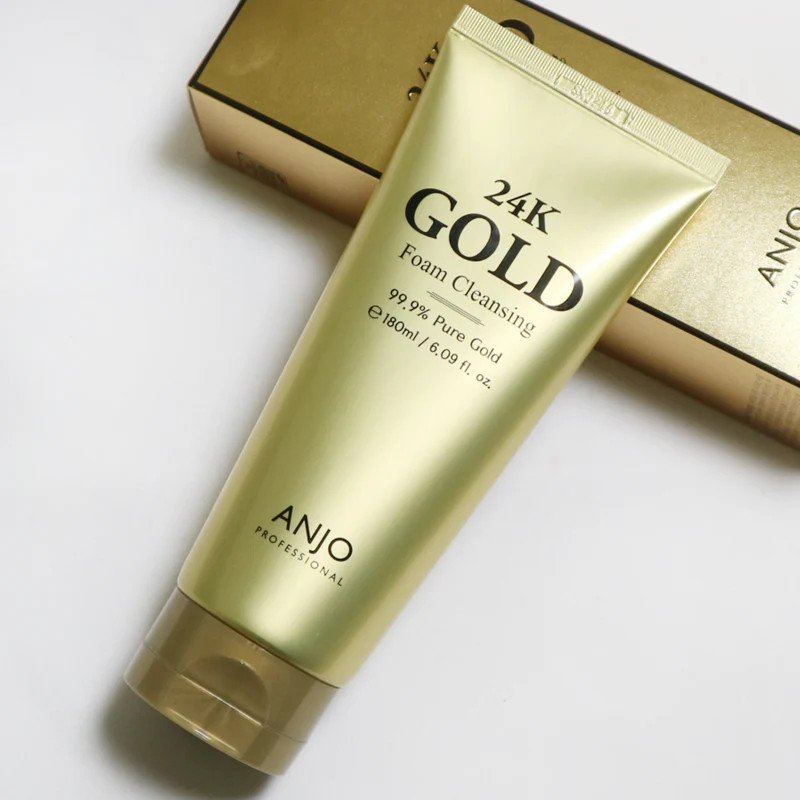ANJO Professional 24k Gold Foam Cleansing-100ml