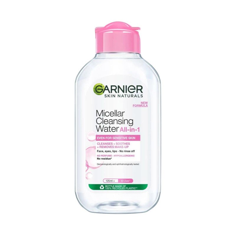 Garnier Skin Naturals Micellar Cleansing Water For Sensitive Skin 125ml