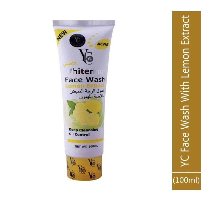 YC Whitening Face Wash Lemon Extract 100ml