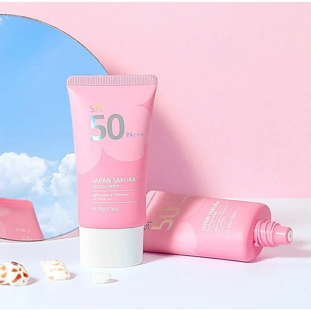 Laikou Japan Sakura Face Sunscreen SPF50 PA+++