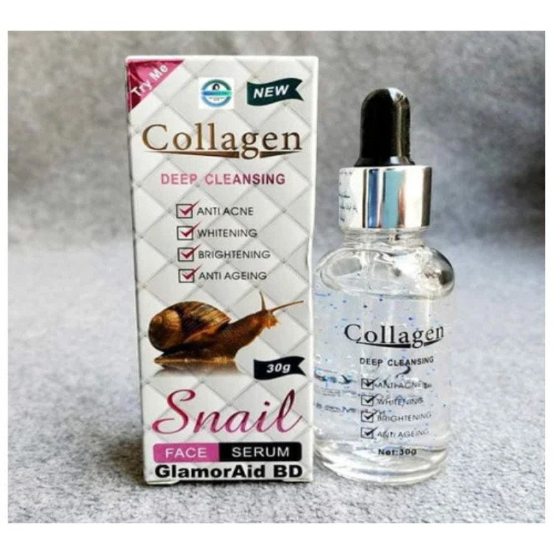 Collagen Deep Cleansing Snail Face Serum