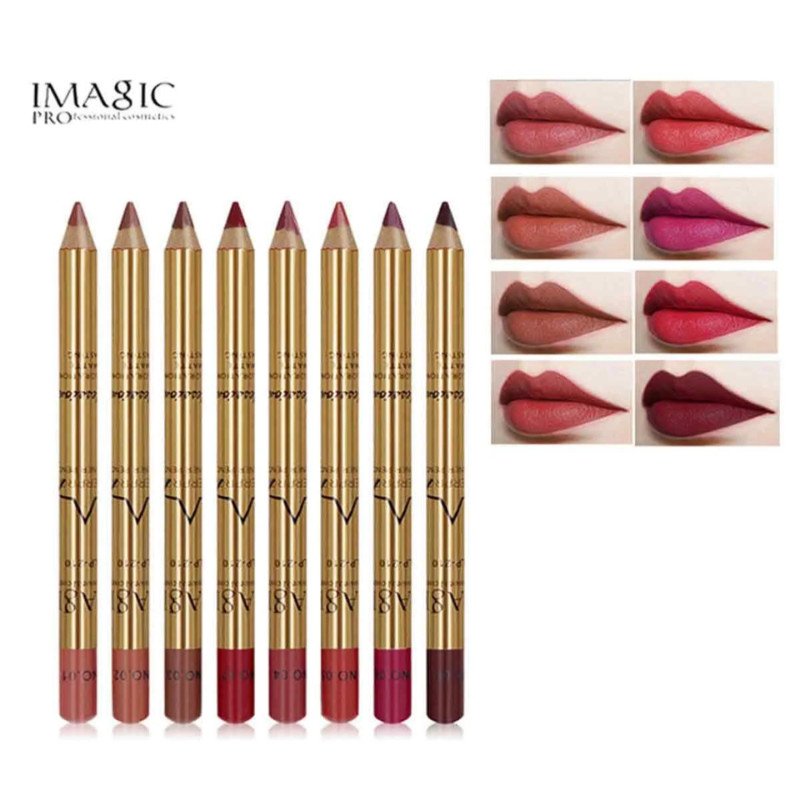 Imagic 08 Color Matte Lip Liner Set