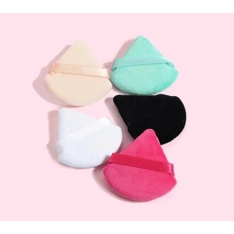 Maange 5 Pieces Triangle Makeup Powder Puff