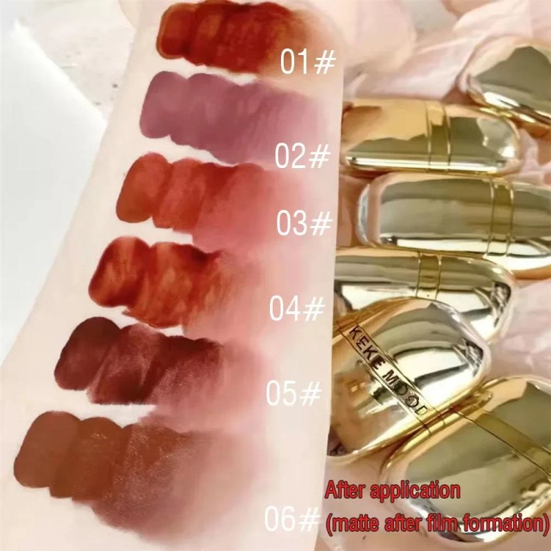 Keke Mood Golden Tube Cherry Lip Glaze