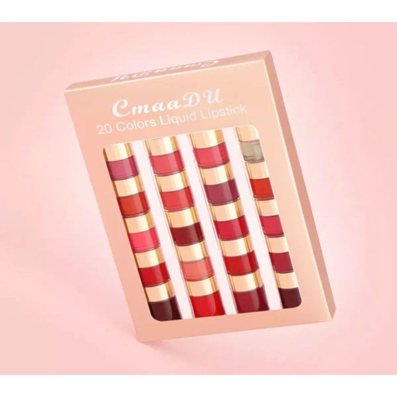 CmaaDu 20 Color Liquid Lipstick 1 pcs