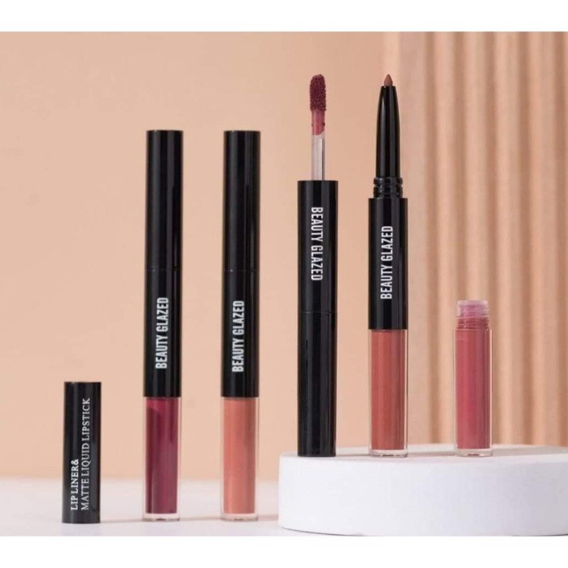 BEAUTY GLAZED LIP LINER & MATTE LIQUID LIPSTICK