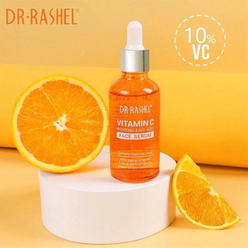 Dr. Rashel Vitamin C Brightening & Anti-Aging Face Serum with Hyaluronic Acid