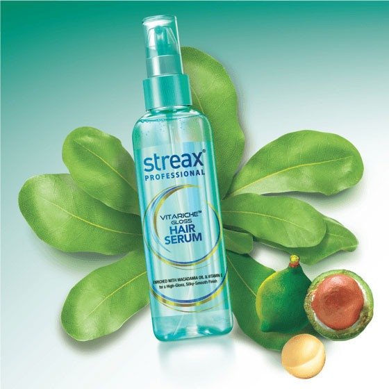 Streax Professional Hair Serum Vitariche Gloss - 45ml
