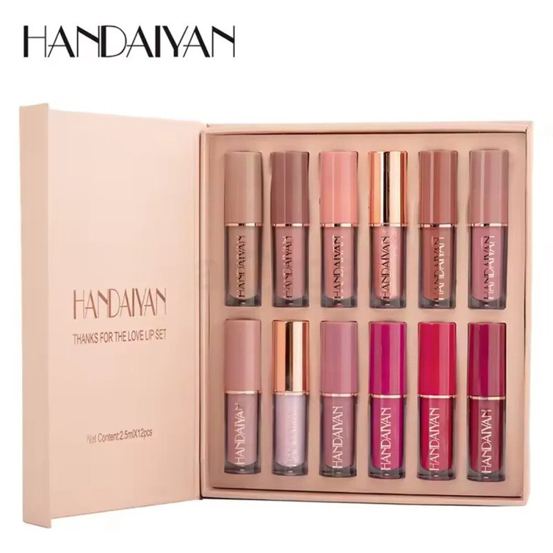 Handaiyan Thanks for the Love Lip 12Pcs Set