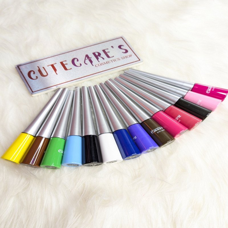 CmaaDu 12 Color Waterproof Eyeliner Pencil