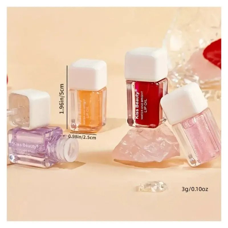 Kiss Beauty Water and Bright Lip Oil