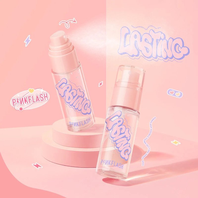 PINKFLASH Double Fixing Setting Spray
