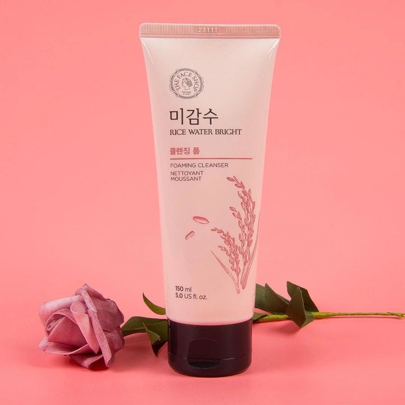 The Face Shop Rice Water Bright Foaming Cleanser