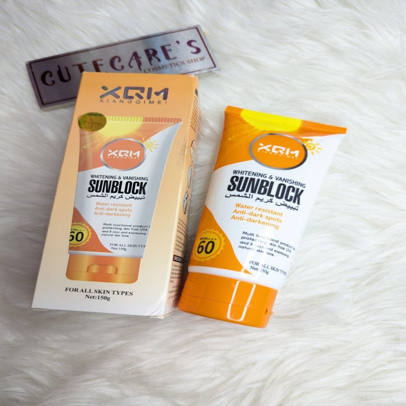 XQM Whitening & Vanishing Sunblock SPF 60, -100ml