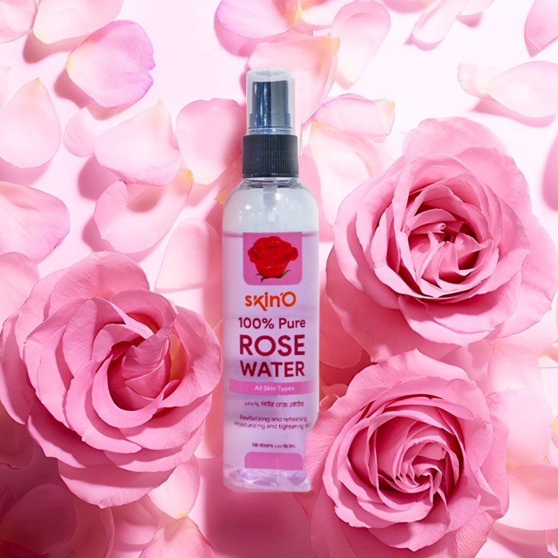 SkinO 100% Pure Rose Water - 100ml