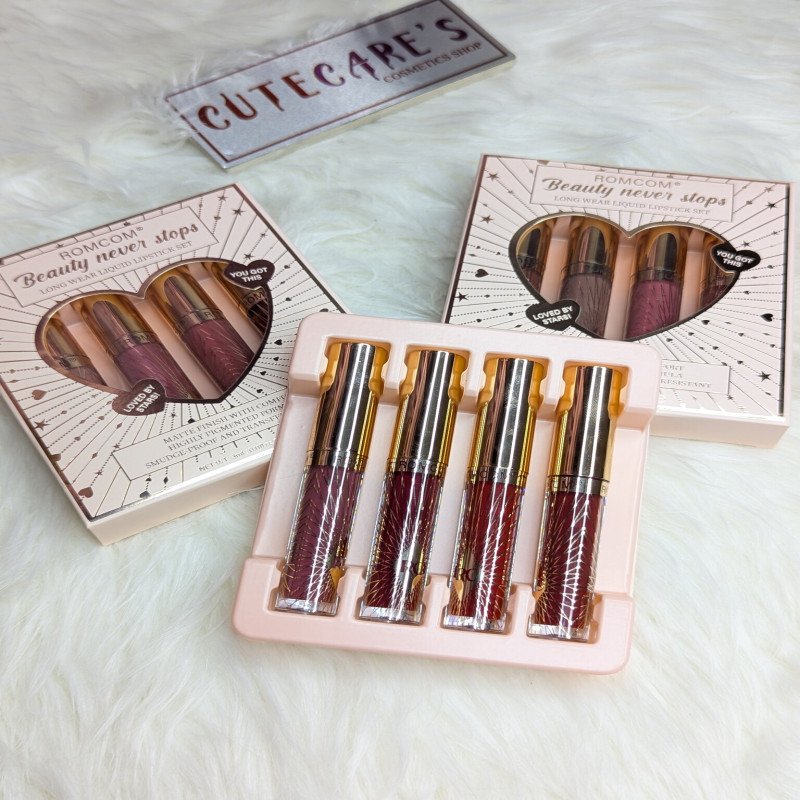 Romcom Beauty Never Stops Long Wear Liquid Lipstick