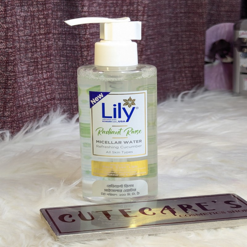 LILY Radiant Rinse Micellar Water