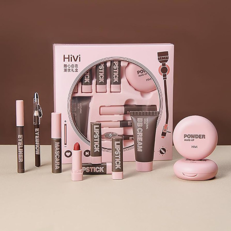 Hivi Brand Makeup Set 9 In 1set