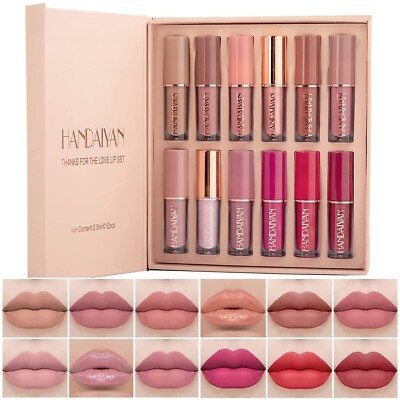 Handaiyan Thanks for the Love Lip 12Pcs Set