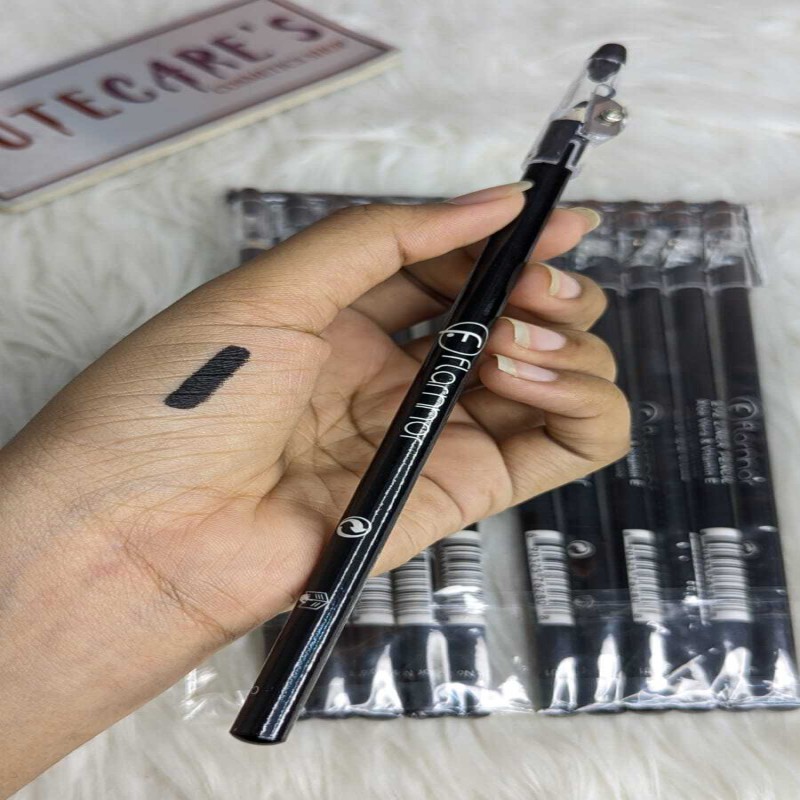 Flormar Waterproof Long-Lasting Intense Color Eyeliner Pencil 1Pcs