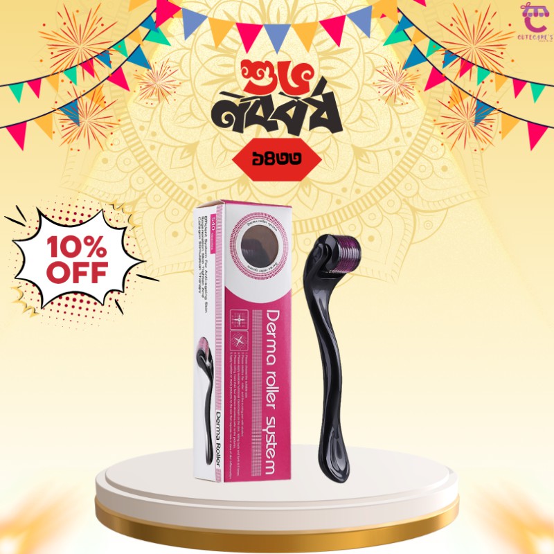 Dermaroller with 540 Titanium Needles 0,5mm