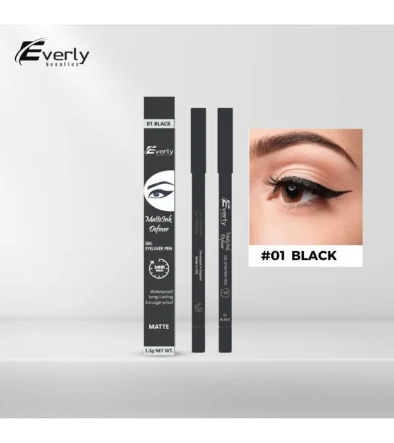 Everly Beauties Matte Ink Definer Waterproof Gel Eyeliner Pen