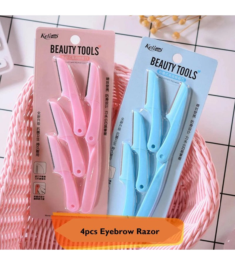 Eyebrow Trimmer / facial Razor 4 pcs set