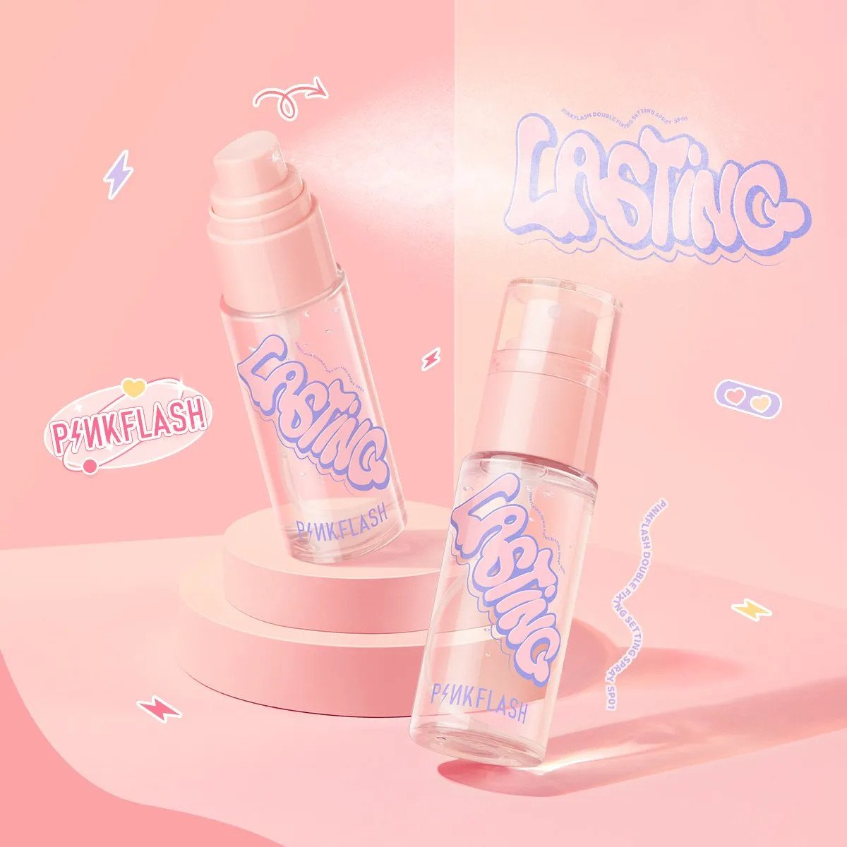 PINKFLASH Double Fixing Setting Spray