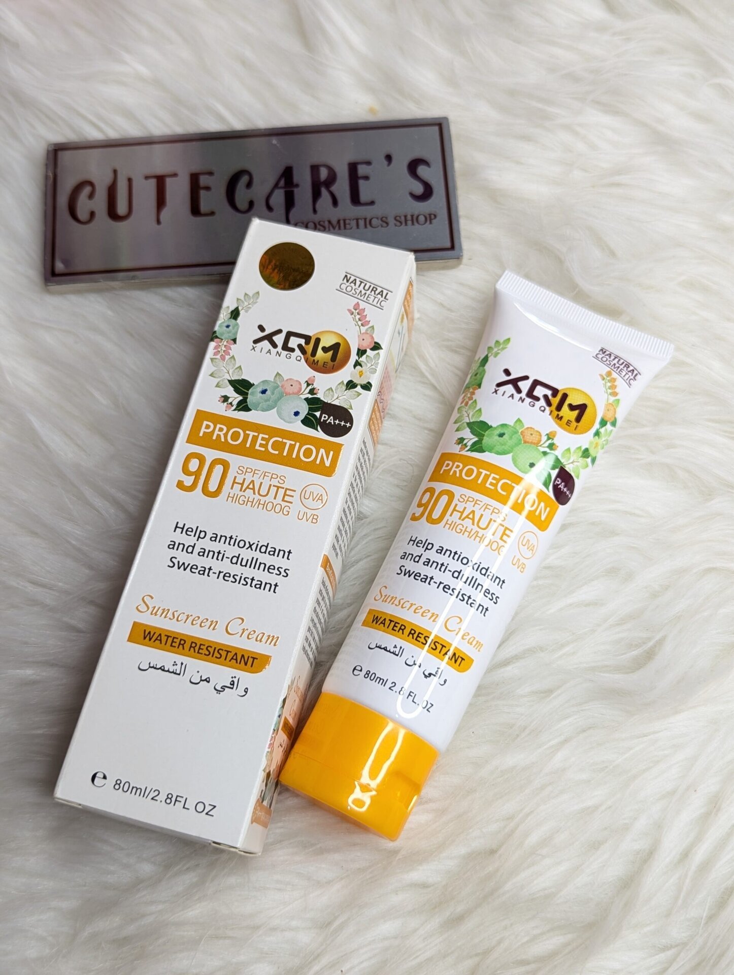 XQM Protection 90 SPF/FPS Sunscreen Cream -80ml