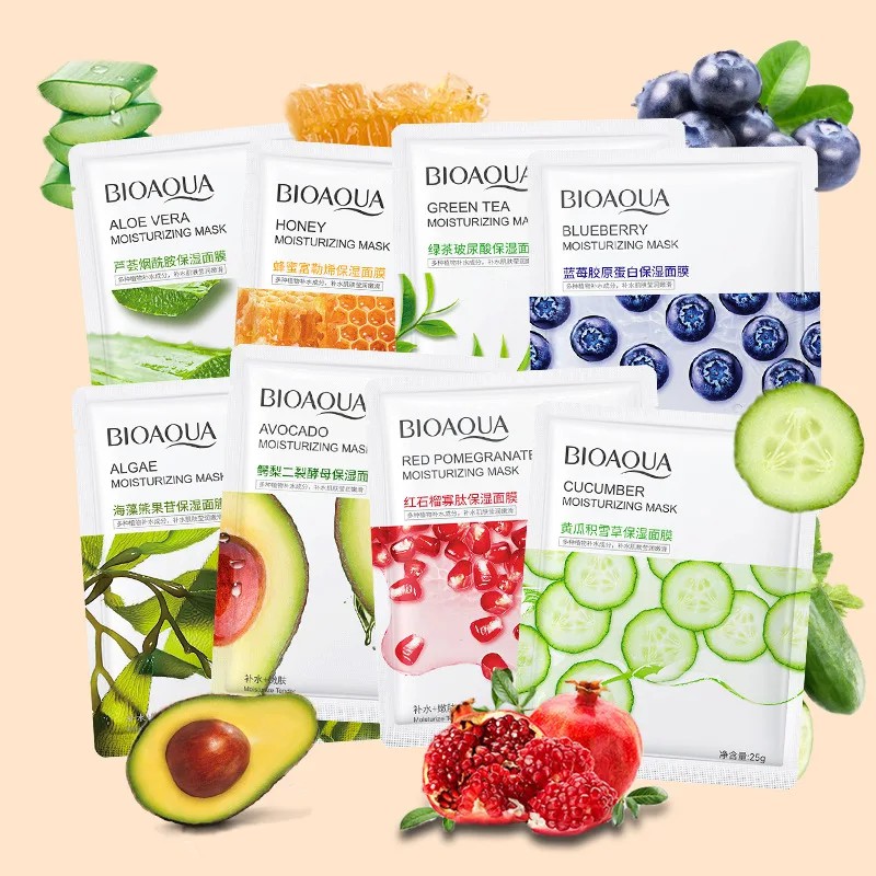 BIOAQUA facial sheet Mask 1 pcs