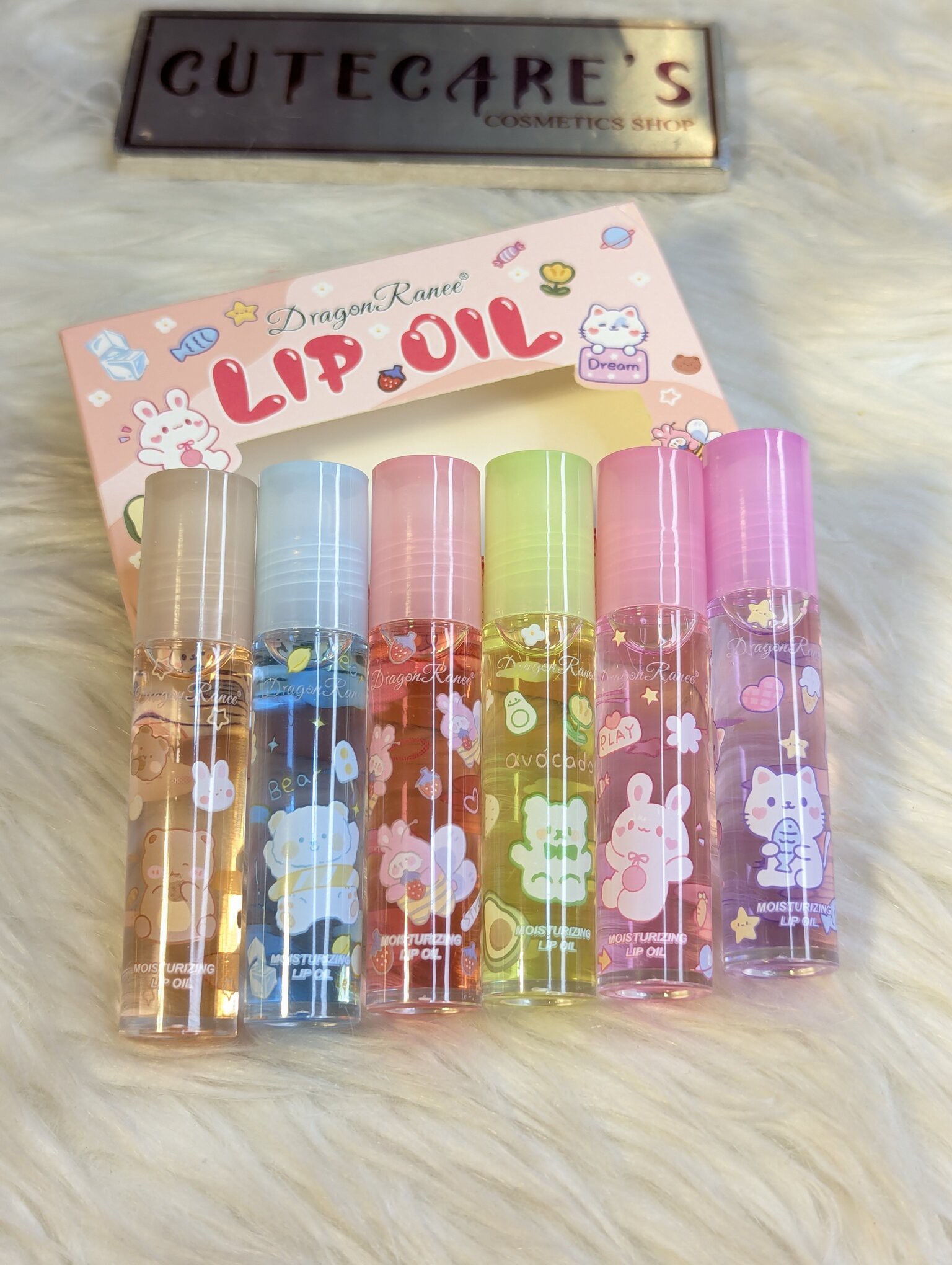Dragon Ranee 6 Pcs Lip Oil Set