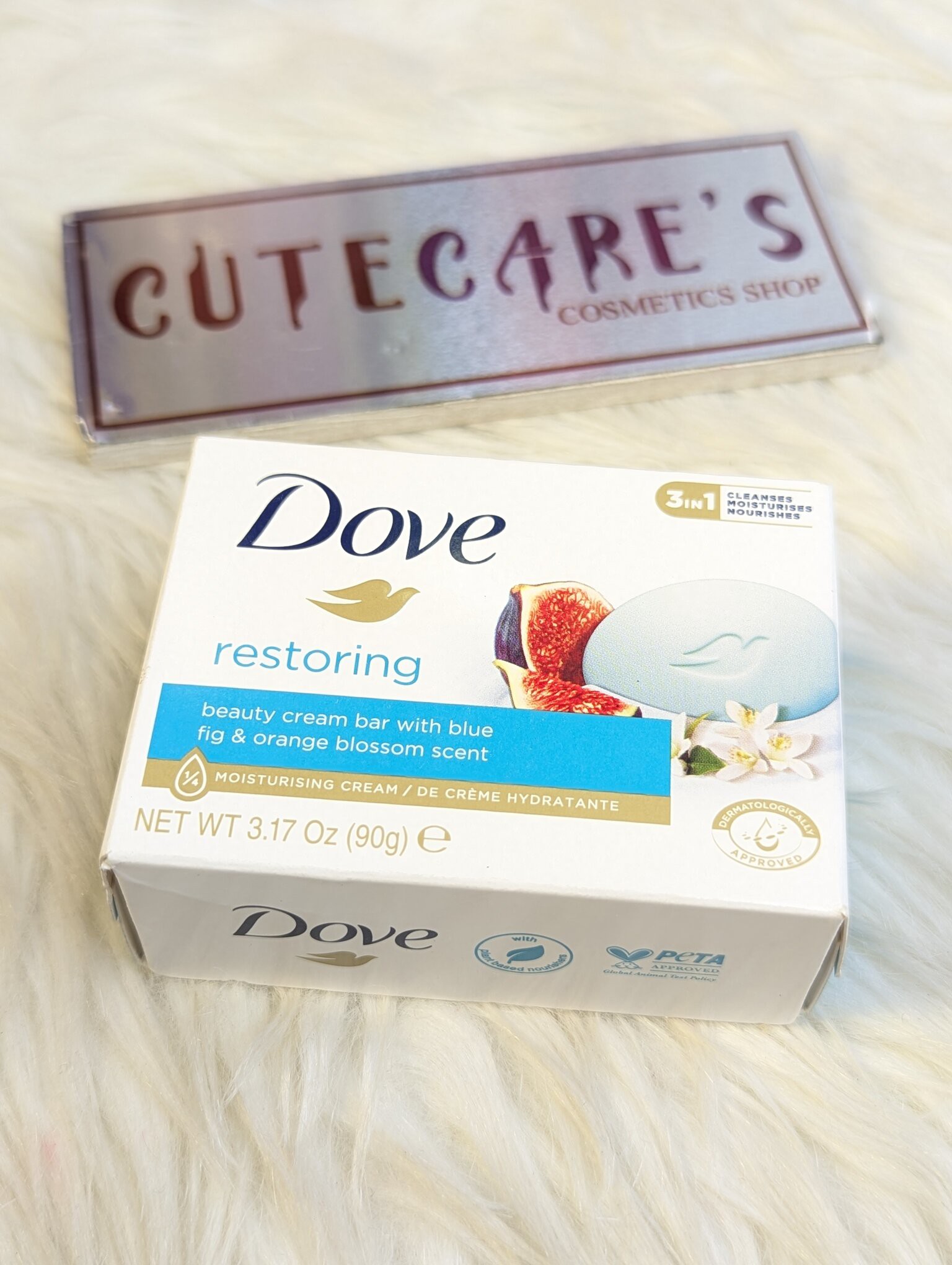 Cream Soap 3 in 1 - Dove Blue Fig and Orange Blossom 90g