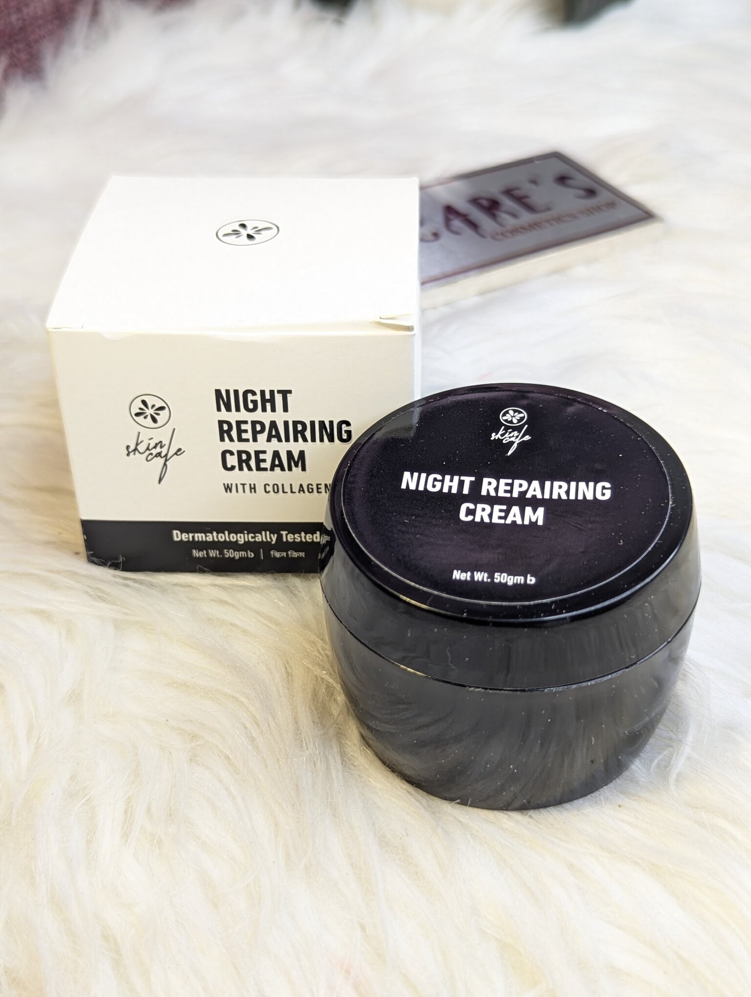 Skin Cafe Night Repairing Cream With Collagen (50gm)