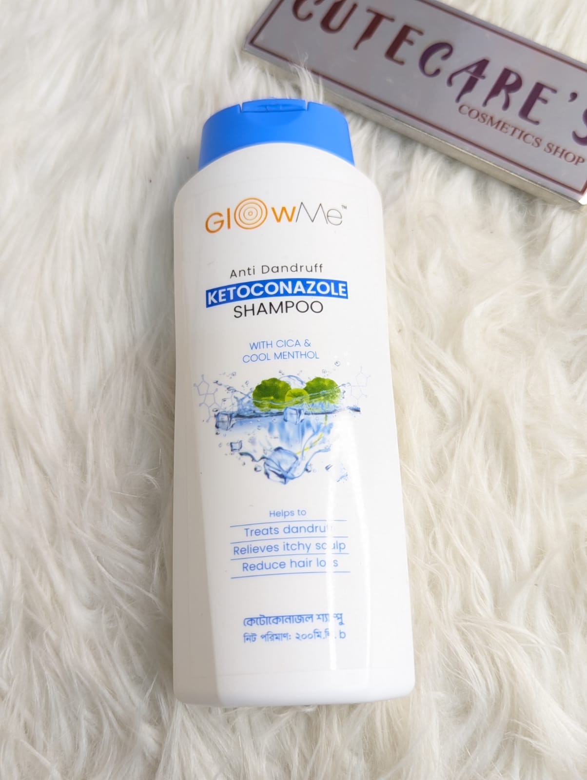 GlowMe Anti Dandruff Shampoo with Ketoconazole – 200ml