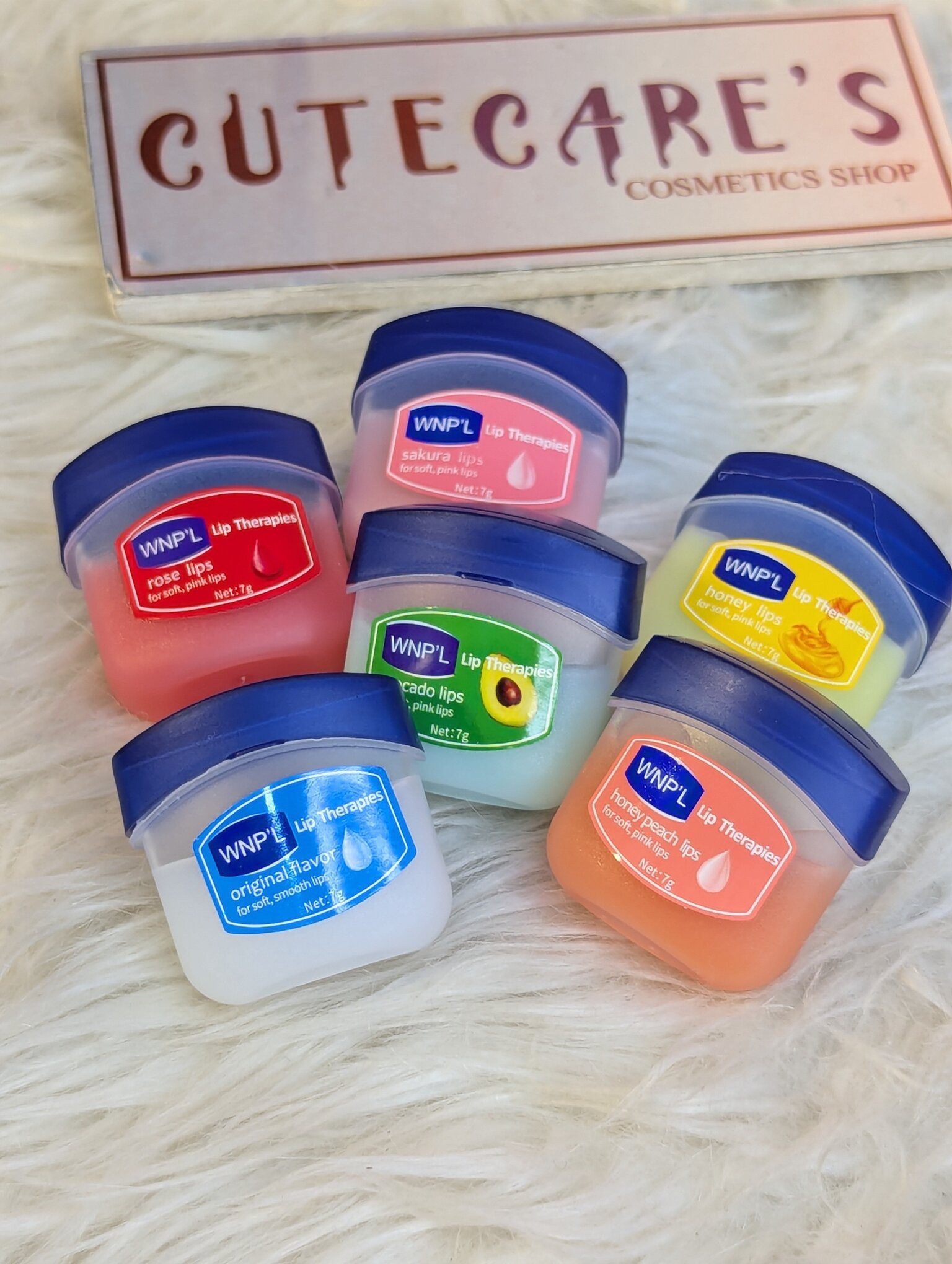 WNP'L Moisturizing Lip Balm Set (6 Pcs)