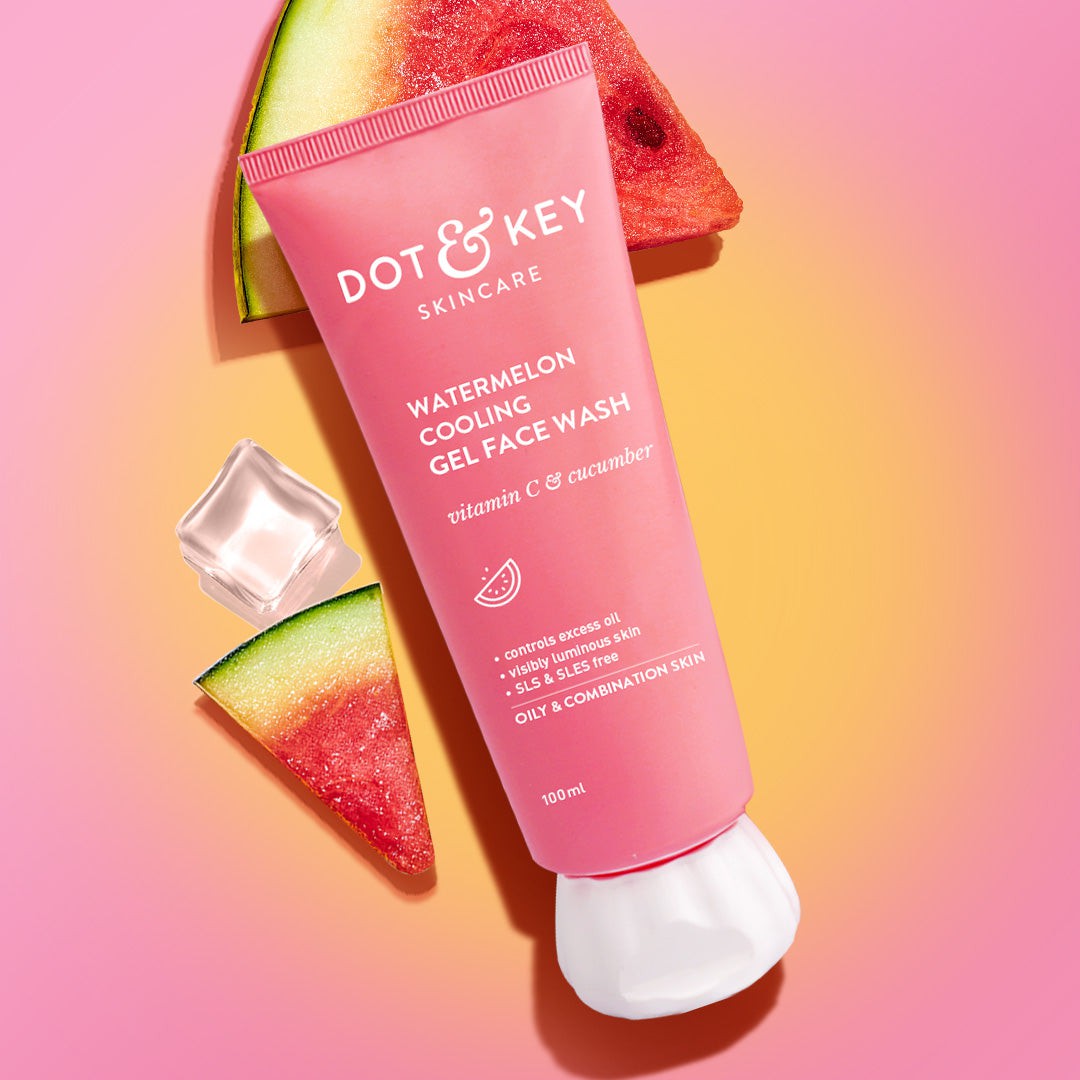 DOT & KEY Watermelon Cooling Gel Face Wash – 100ml
