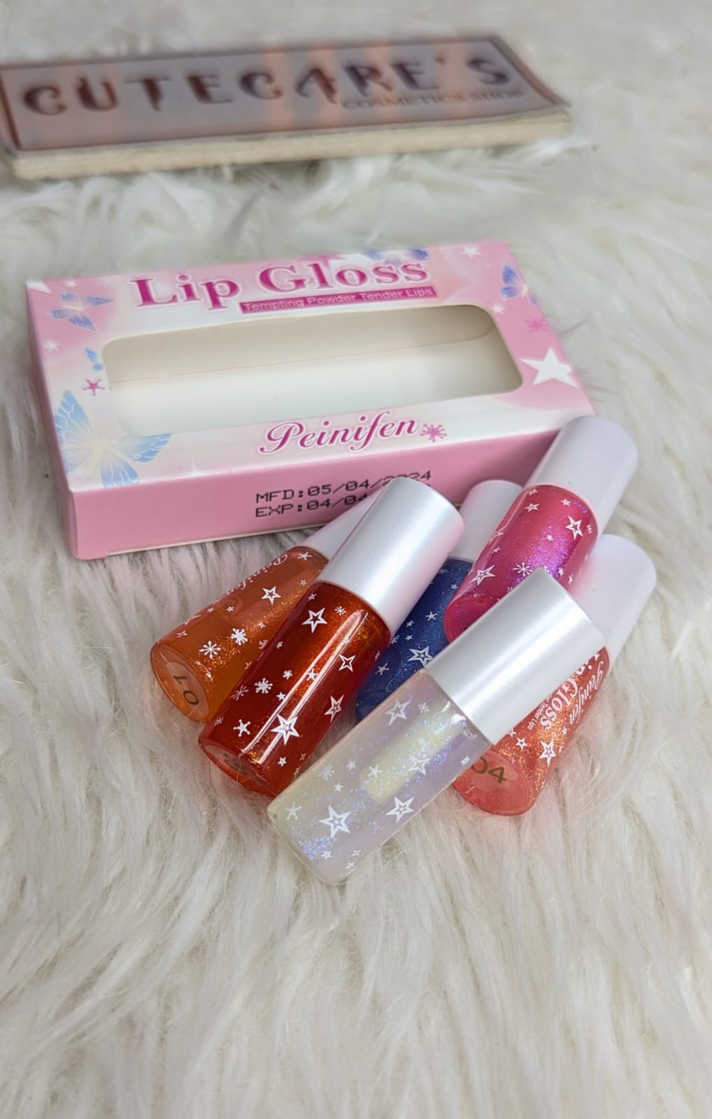 Peinifen 6-Piece Lip Gloss Set