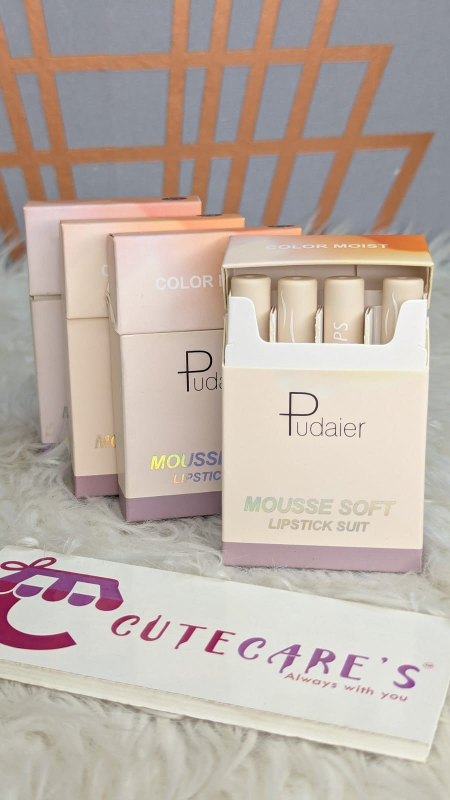 Pudaier Mousse Soft Lipstick Suit set ( 1 Set )