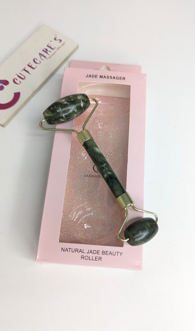 Sarahbeauty Double Wheel Jade Roller