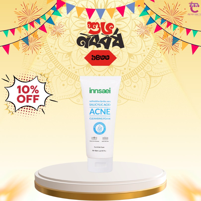 Innsaei Salicylic Acid Acne Solution Cleansing Foam 150ml